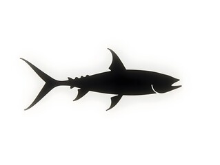 Fototapeta premium Elegant Sardines Fish Silhouette for Graphic Projects