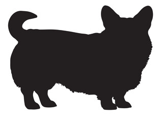 CORGI DOG SILHOUETTE