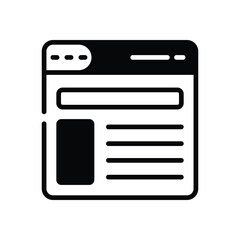 Obraz premium Mail Icon vector stock illustration