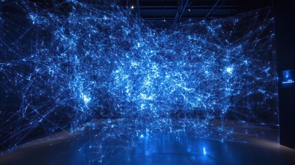 Entanglement of Light: A Visual Representation of Complex Interconnections