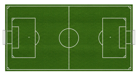 Isolated Soccer Field