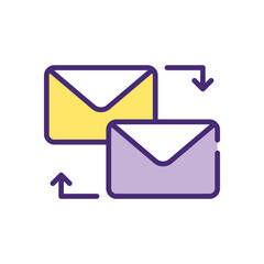 Reply  Icon vector stock illustration