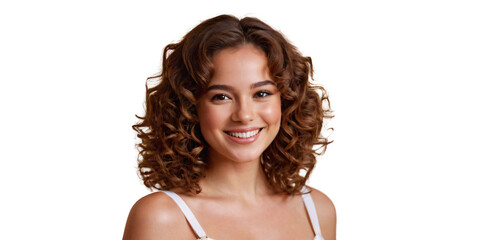 Golden Glow: Radiant Portrait of a Smiling Woman in Cozy Candlelit Ambiance with Cinematic Warmth