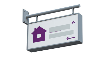 Isolated real estate promotion