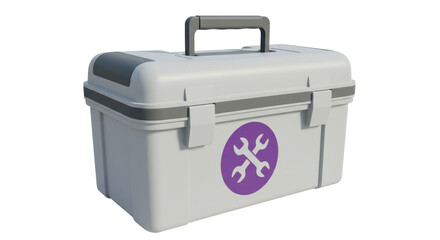 Isolated Tool Box