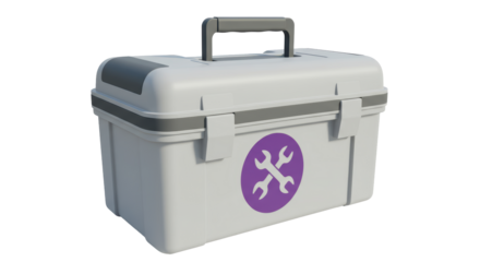 Isolated Tool Box