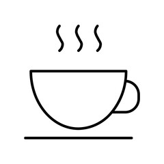 hot eskpreso line icon