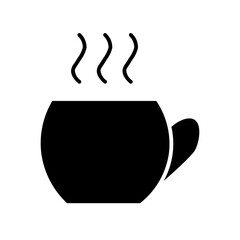 coffee glyph icon