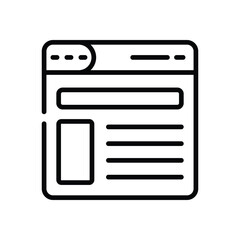 Obraz premium Mail Icon vector stock illustration
