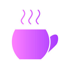 coffee gradient icon