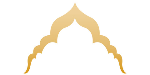 Golden Architectural Element Set 