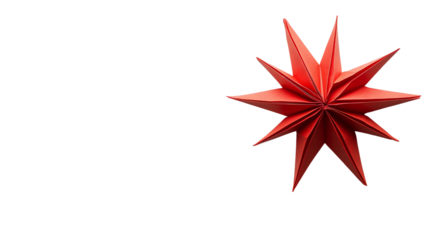 Origami Ninja Star Crafted from Paper - Professional Image Displayed