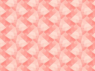ピンクの繊細で神秘的なモザイク～抽象的でかわいい幾何学模様の背景素材35