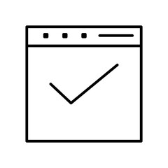 check line icon