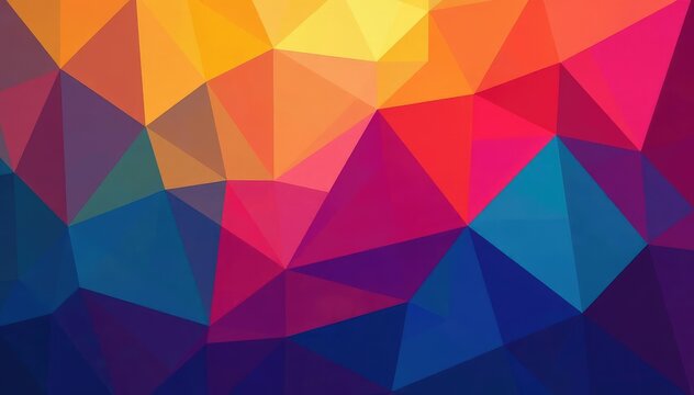 Geometric shapes forming a mosaic of varied hues , structure, graphics, texture-design