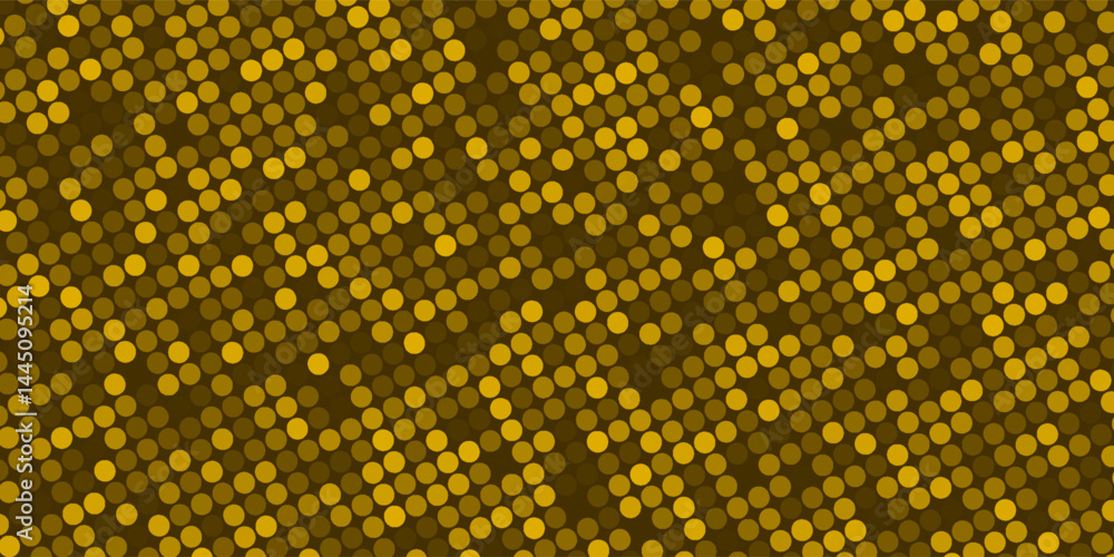 Poster dot white yellow wave light screen gradient texture background. abstract technology big data digital