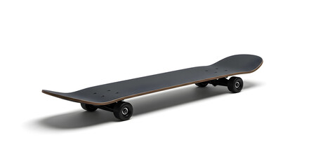 Skateboard Deck Stock Photo Grey Skateboard Skateboard Design Skateboarding Equipment Extreme Sports Action Sports isolated on transparent background