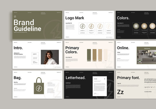 Brand Guidelines Presentation Template