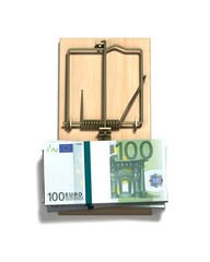 ユーロ紙幣を餌にした鼠取り