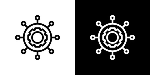 Function icon vector, illustration logo template in trendy style