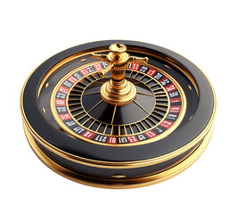 Elegant roulette wheel gives chance feeling