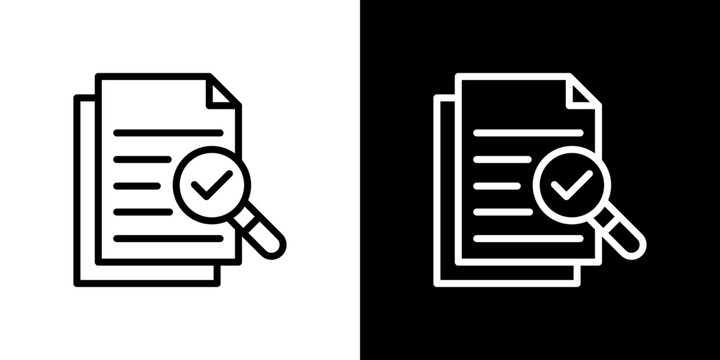 Compliance document icon vector, illustration logo template in trendy style