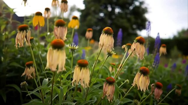 Flowers Blooming and Fading &ndash; Garden Time-Lapse