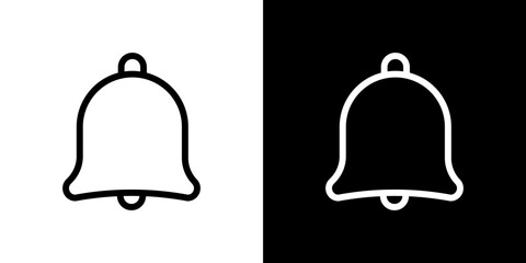 Notification icon vector, illustration logo template in trendy style