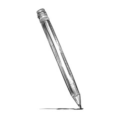 pencil graphite pencil vector line art hand drawn illustration