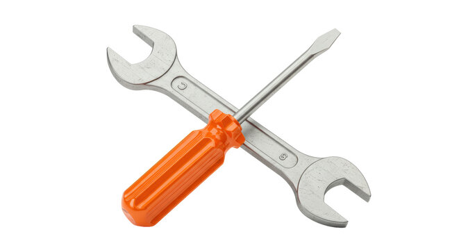 Isolated Wrench and Screwdriver