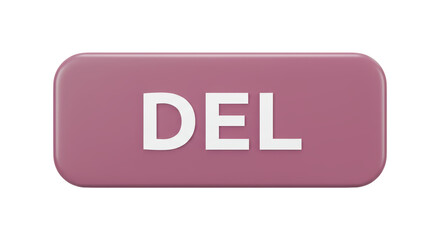 Isolated Delete Button