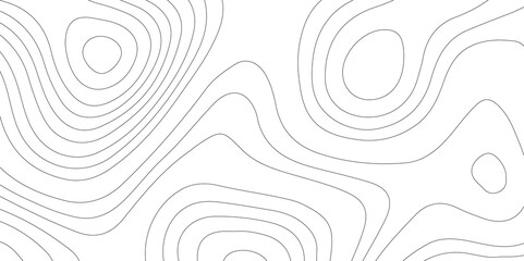 Abstract topographic contours map background. Topographic map geographic mountain relief abstract lines background. Topography and geography map grid abstract backdrop, Luxury black abstract line art.