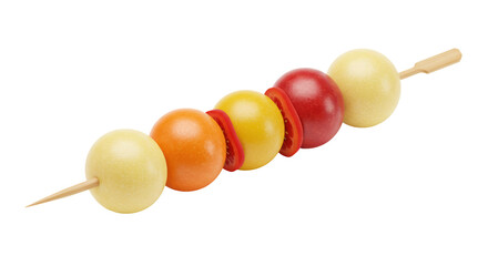 Isolated Food Skewer