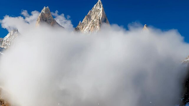 Majestic torres peaks in grand teton national park surrounded by breathtaking scenery