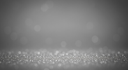 Muted gray background with subtle sparkle.  Delicate glitter particles create a soft, sophisticated look
