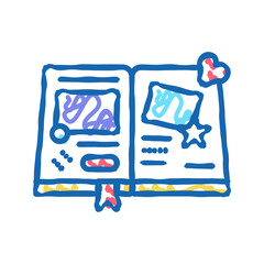 craftbooking color icon vector isolated isolated illustration