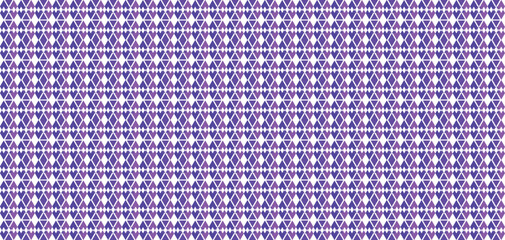 Intricate Purple and White Geometric Pattern Seamless Design