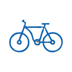 bicycle transport icon doodle illustration © vectorwin