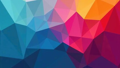 Fototapeta premium Geometric shapes, irregular edges, incomplete formation, geometric, blueprint, unfinished