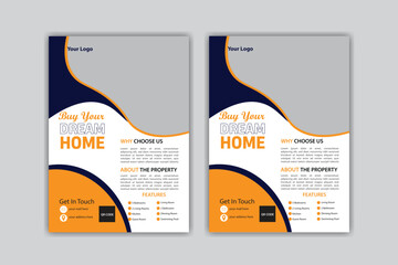 Real Estate Business Flyer Design