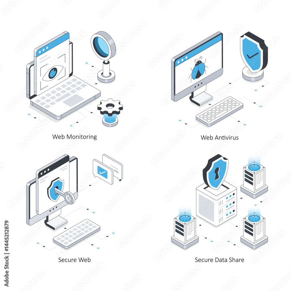 Poster set of data security 10
