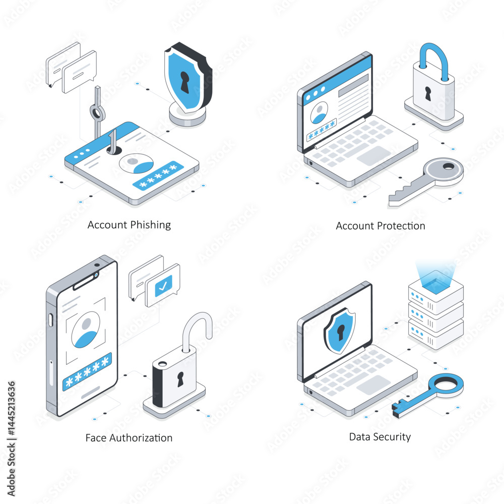 Poster set of data security 1