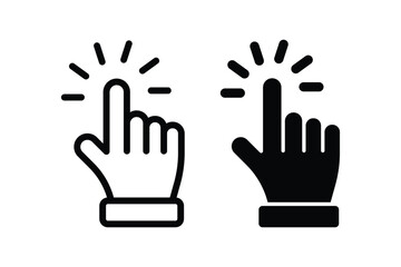 Fototapeta premium Hand Cursor icon