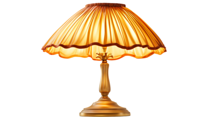 Modern Lamp Isolated on White Background for Interior Design Ideas