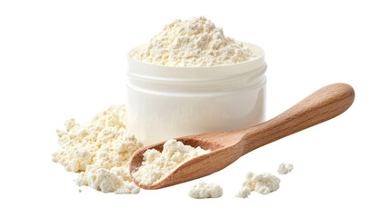 Bovine Colostrum Powder with Wooden Spoon and W