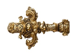 St. Paul�s Sword for Religious Symbolism - Isolated on White Background