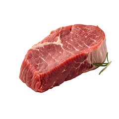 Juicy Steak A Delicious Cut of Red Meat isolated on transparent background