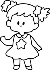 Cartoon Boys and girls School picture elements Character Illustration