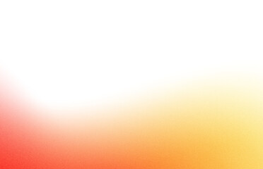 Orange magenta color grainy gradient shape transparent background. Abstract color gradient cutout on transparent background. Vibrant grungy, noise texture effect