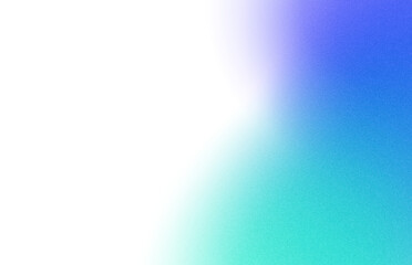 Blue sky purple color grainy gradient shape transparent background. Abstract color gradient cutout on transparent background. Vibrant grungy, noise texture effect